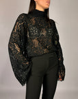 Camicia Pizzo Tensionein Donna Art. W26M910