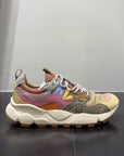 Sneakers Flower Mountain Art. YAMANO 3 WOMAN - Sneakers in suede e tessuto tecnico Donna