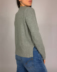 Maglia Girocollo Con Spacchi Calatura Donna Art. ACT435