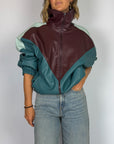 Giubbino Tricolore Ecopelle HaveONE Donna Art. KVS-R096