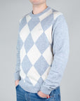 Maglia Girocollo Losanghe Sun68 Uomo Art. K44180