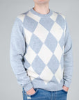 Maglia Girocollo Losanghe Sun68 Uomo Art. K44180