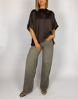 Blusa Oversize Collo Risvoltato Motel Donna Art. G467B22R