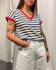 T-shirt Riga Scollo V Susy Mix Art. 12275