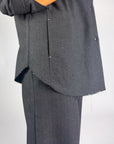 Giacca Camicia Cuciture In Contrasto NouConcept Donna Art. N-CM59-17000