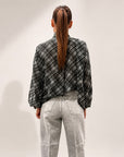 Camicia Quadri Con Fiocco Eleh Donna Art. EFW260292