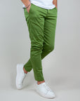 Pantalone Chinos raso Berna Uomo Art. BERNA M 251103