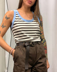 Canotta Riga Susy Mix Donna Art. 12280