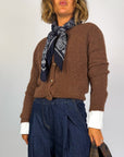 Cardigan In Maglia Volta Marella Donna Art. 26233460722
