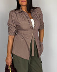 Camicia Riga Tensionein Donna Art. FW260082