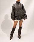 Minigonna Bordo Taglio Vivo Eleh Donna Art. EFW260006