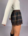 Shorts Elastico Vita Pizzo Fondo HaveONE Donna Art. PMA-R288