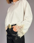 T-shirt Polso Pizzo Tensionein Donna Art. 40655