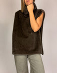 Gilet Pelliccia GiovanniParis Donna Art. IVORY