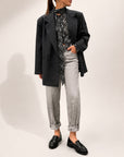 Camicia Quadri Con Fiocco Eleh Donna Art. EFW260292