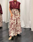 Gonna Berta Stampa Fiori Semicouture Donna Art. S6SS70