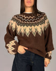Maglione Reykja Fantasia Norvegese Donna Only Art. 15378502