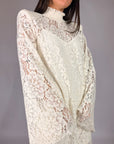 Abito Lungo Pizzo Tensionein Donna Art. W26XA15