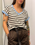 T-shirt Riga Scollo V Susy Mix Art. 12275