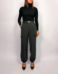 Pantalone Cargo Con Cintura Donna Art. P212B029A