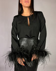 Maglia Bordo Pelliccia Donna Imperial Art. CPE2LNR