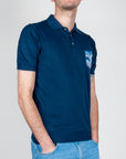 Polo Filo Manica corta taschino fantasia V2 Art. POPUCO