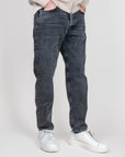 Jeans Jeremiah Uomo Denim Black Amish Art. AMU001N0943011