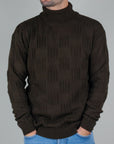 Maglia Collo Alto Imperial Art. M814124367 moro frontale