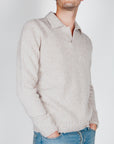 Polo senza bottoni Retois Pura Lana Extrafine Art. 1.4504