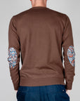 Maglia punto riso con toppe V2 Art. MAPUCO