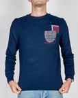 Maglia V2 taschino Occhio di pernice Patchwork Art. MAWO