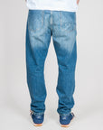 Jeans Strappato con Patch Mod. MIKE Carrot fit Gianni Lupo Art. GL206F