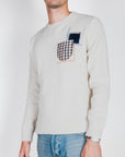 Maglia V2 taschino Occhio di pernice Patchwork Art. MAWO