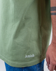 T-shirt Micro logo Amish Art. AMX035CG45 - 1921 Store