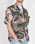 Camicia manica corta mimetica Why Not Brand Art. CL22