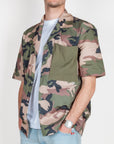 Camicia manica corta mimetica Why Not Brand Art. CL22