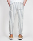 Pantalaccio Righe misto lino Gianni Lupo Art. GL366R