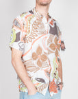 Camicia manica corta mussola di cotone in Fantasia BL11 Art. 301026B30