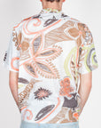 Camicia manica corta mussola di cotone in Fantasia BL11 Art. 301026B30