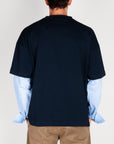 T-shirt Oversize con manica camicia I'm Brian Art. TS3936