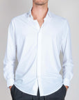 Camicia tessuto tecnico no stiro Philotinto 25S04MG Philotinto abbigliamento moda qualità premium 1921 Store