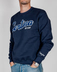 Felpa Superculture Girocollo Ricamo Cortina Art. A3021