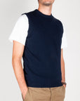Gilet smanicato Pura Lana Merinos Extrafine Art. 1.5060
