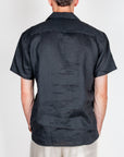 Camicia collo Bowling manica corta Puro Lino Gianni Lupo Art.GL7658S-S26
