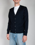 Cardigan con bottoni Retois Pura Lana Extrafine Art. 1.2207
