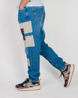 Jeans Patch Block Eleven Art. 46BLK16630