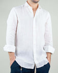 Camicia Bastoncino Lino Art. B050-1