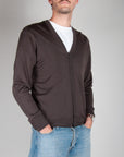 Cardigan con bottoni Retois Pura Lana Extrafine Art. 1.2207