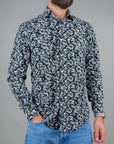 Alessandro Lamura Patterned Shirt Art. SAM2028