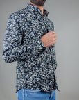 Alessandro Lamura Patterned Shirt Art. SAM2028
